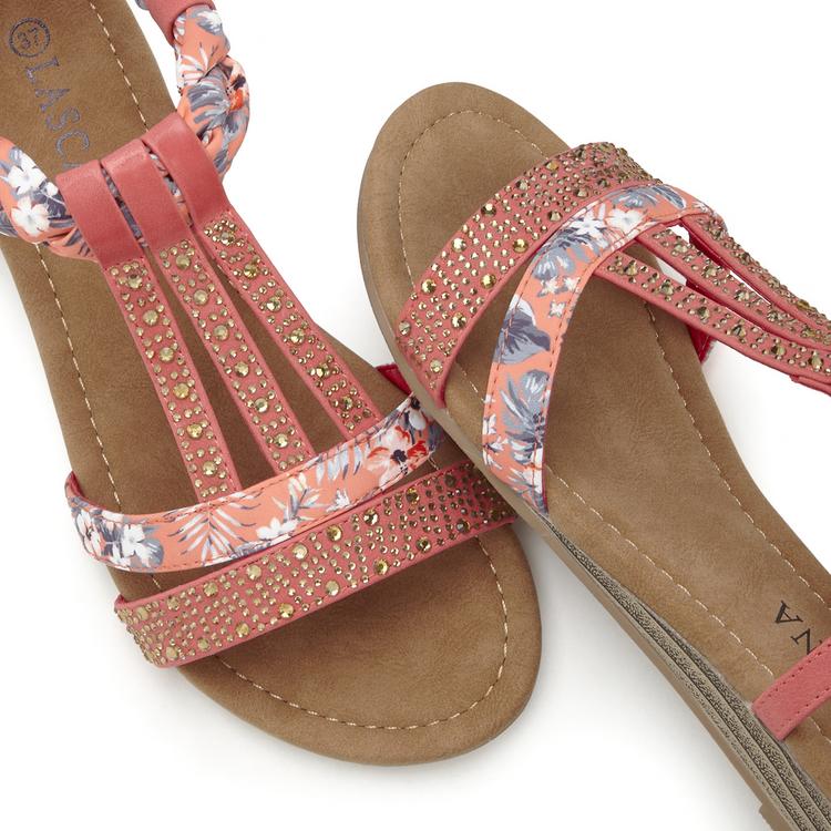 Lascana Lascana Sandale Sandalen Damen - rot - 2 | SportScheck