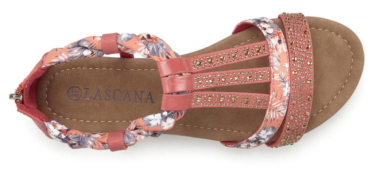 Lascana Lascana Sandale Sandalen Damen - rot - 3 | SportScheck
