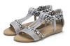 Lascana Sandale Sandalen Damen - grau