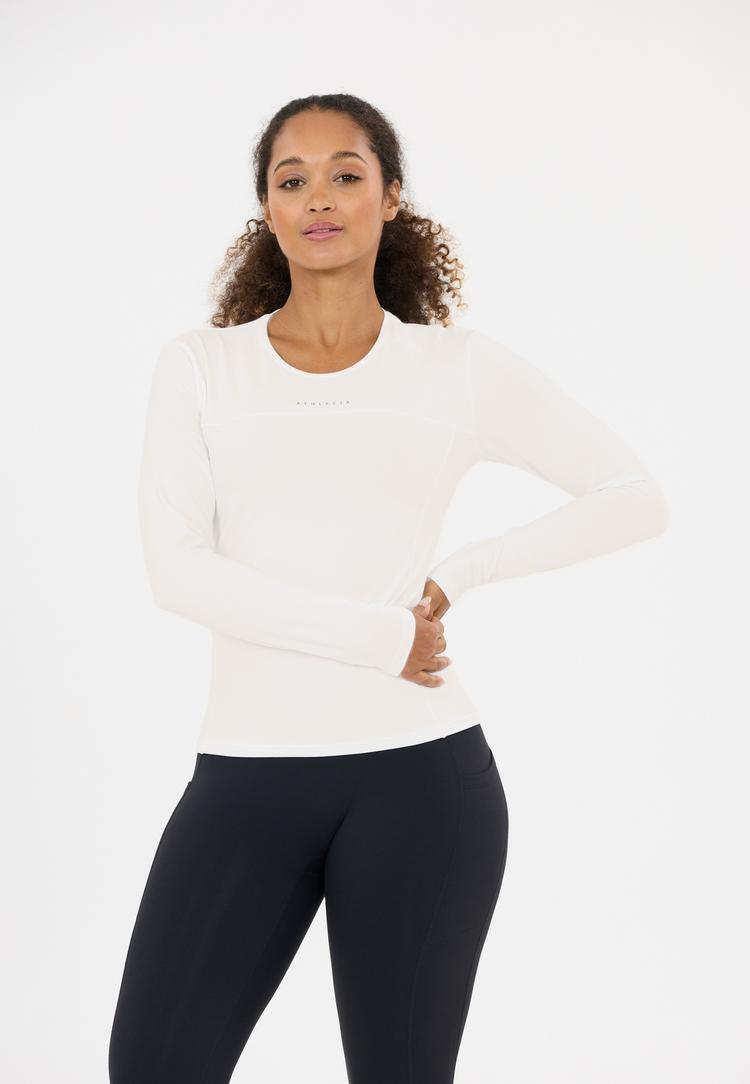 Athlecia Athlecia Lonny Langarmshirt Damen - 1002 White - 0 | SportScheck