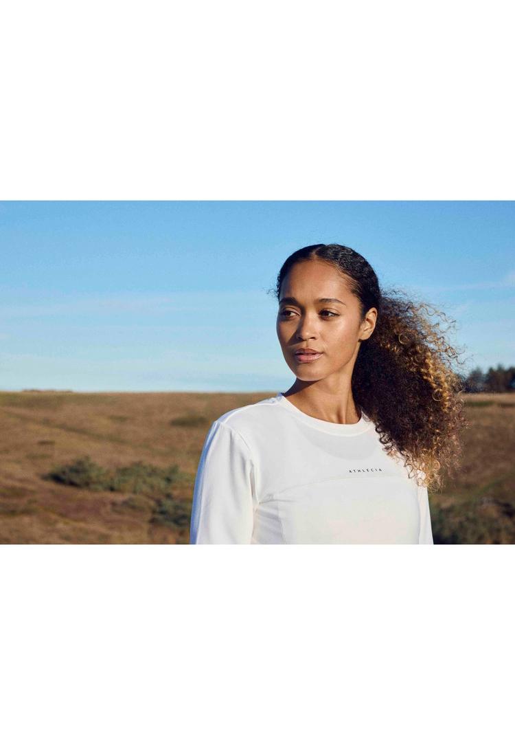 Athlecia Athlecia Lonny Langarmshirt Damen - 1002 White - 1 | SportScheck