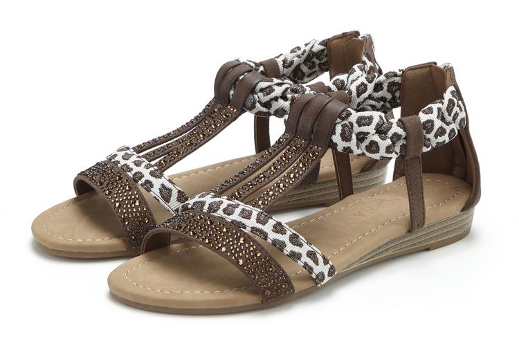 Lascana Lascana Sandale Sandalen Damen - braun - 0 | SportScheck