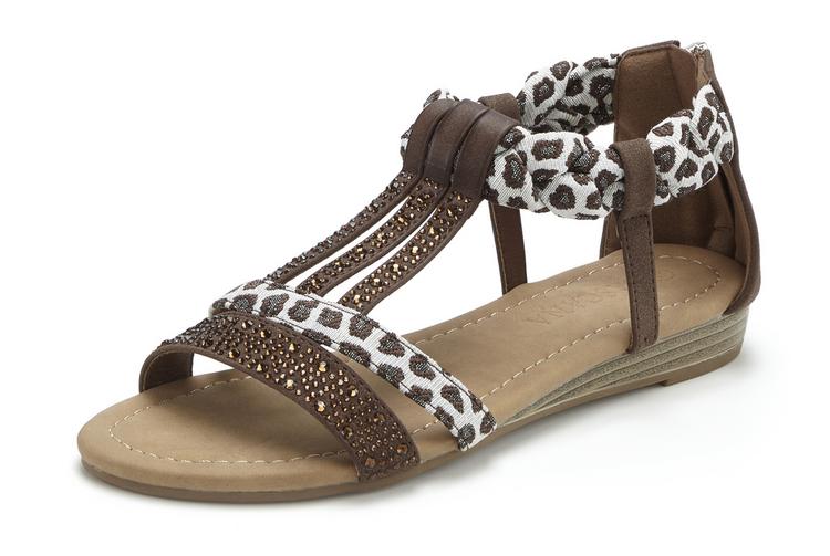 Lascana Lascana Sandale Sandalen Damen - braun - 0 | SportScheck