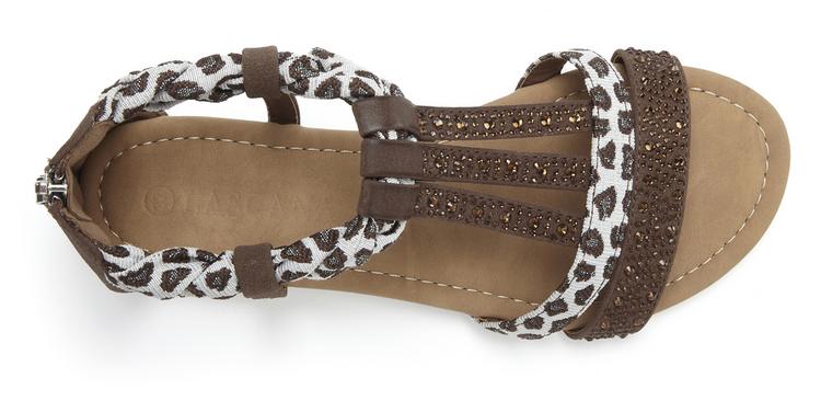 Lascana Lascana Sandale Sandalen Damen - braun - 3 | SportScheck