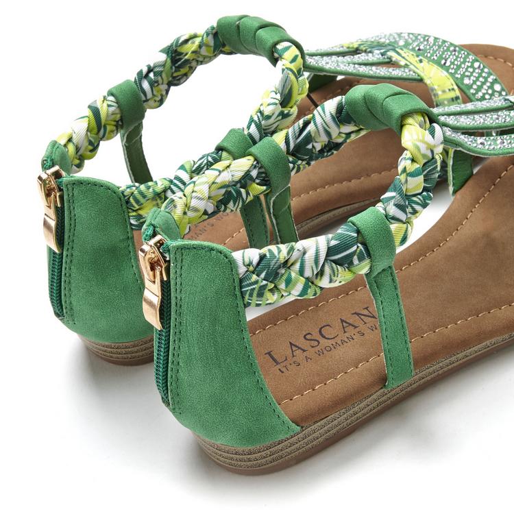 Lascana Lascana Sandale Sandalen Damen - gr&uuml;n - 3 | SportScheck