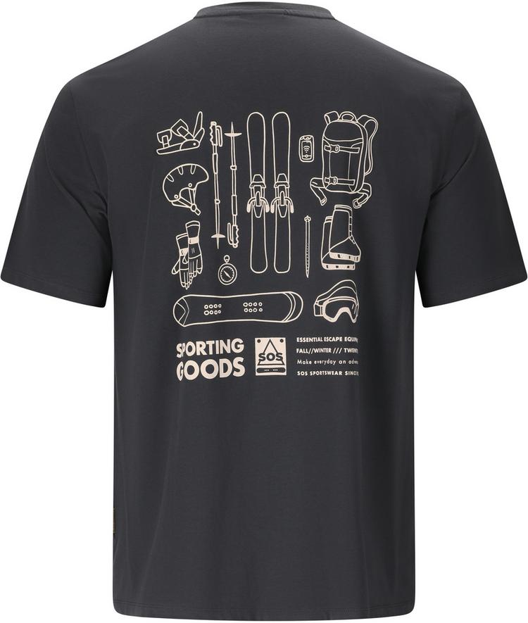 SOS SOS Sera Printshirt Herren - 1009 India Ink - 0 | SportScheck