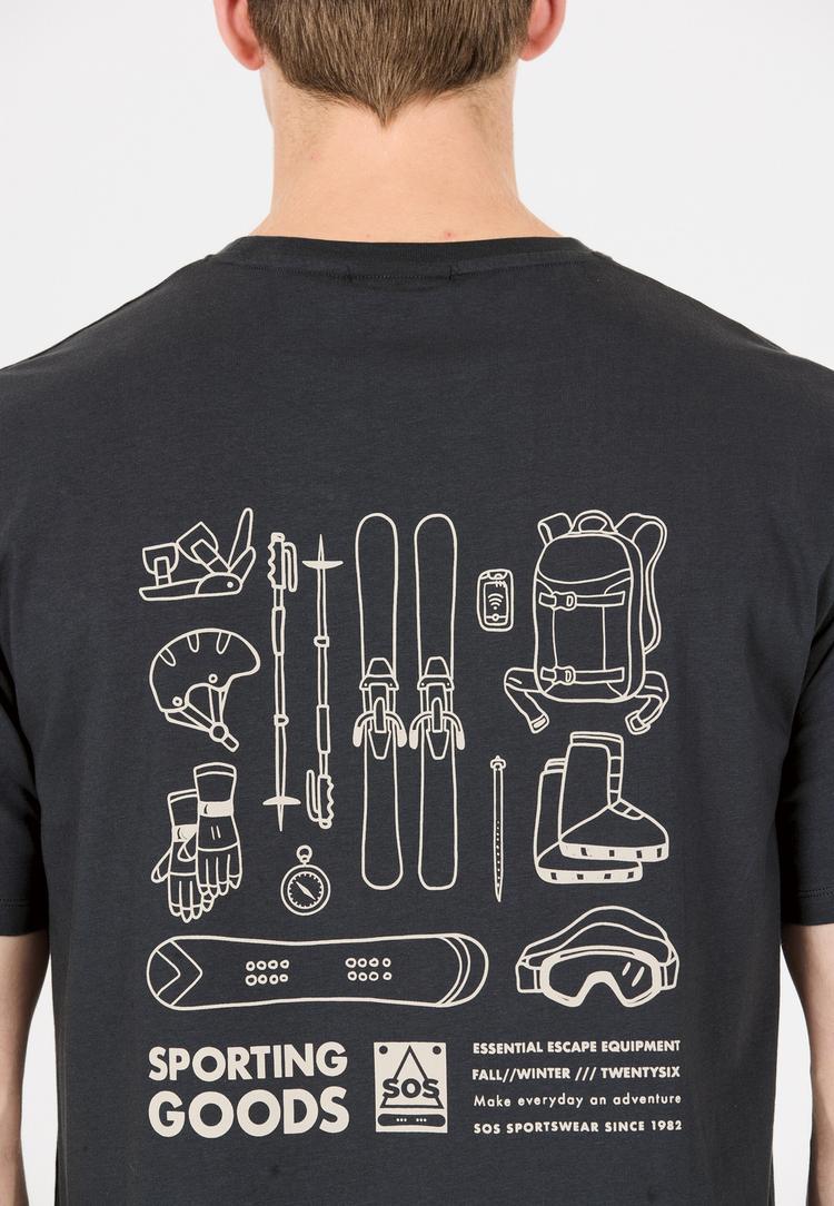 SOS SOS Sera Printshirt Herren - 1009 India Ink - 3 | SportScheck