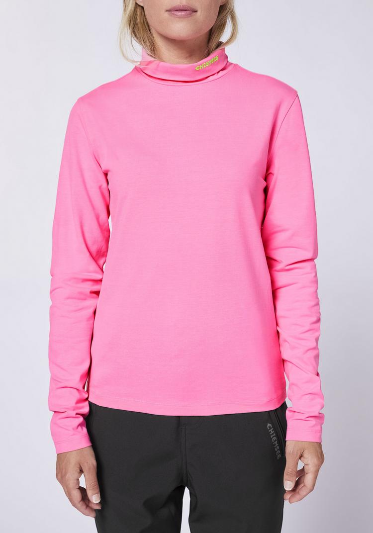 Chiemsee Chiemsee T-Shirt Langarmshirt Damen - 16-2125 Sugar Plum - 4 | SportScheck
