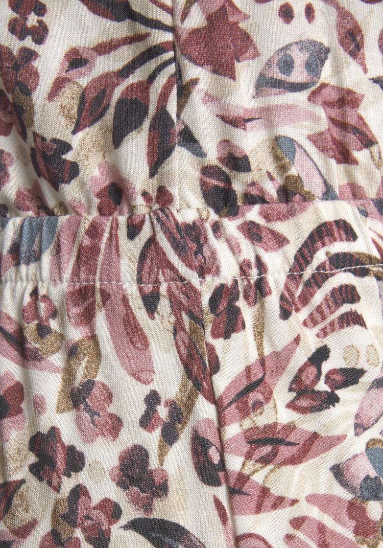 Vivance Vivance Maxikleid Maxikleid Damen - creme-mauve bedruckt - 1 | SportScheck