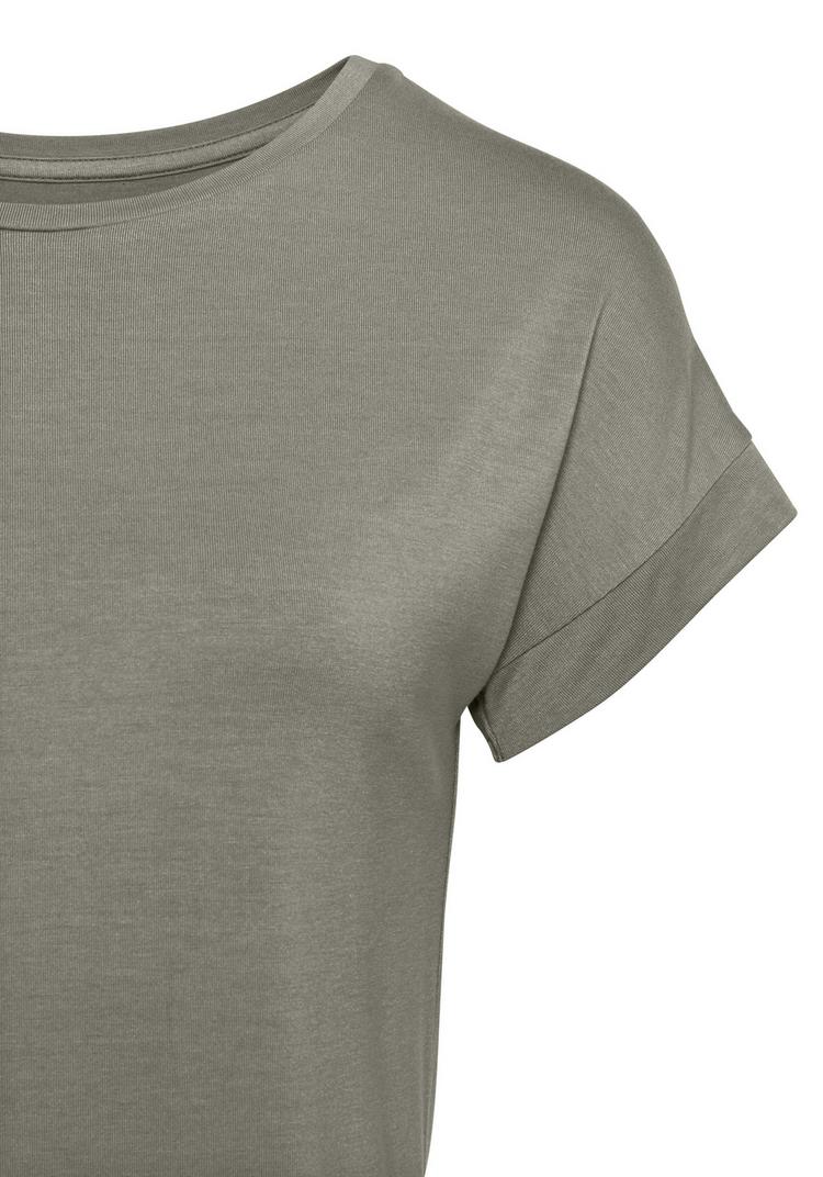 Vivance Vivance Kurzarmshirt T-Shirt Damen - beige, khaki - 2 | SportScheck