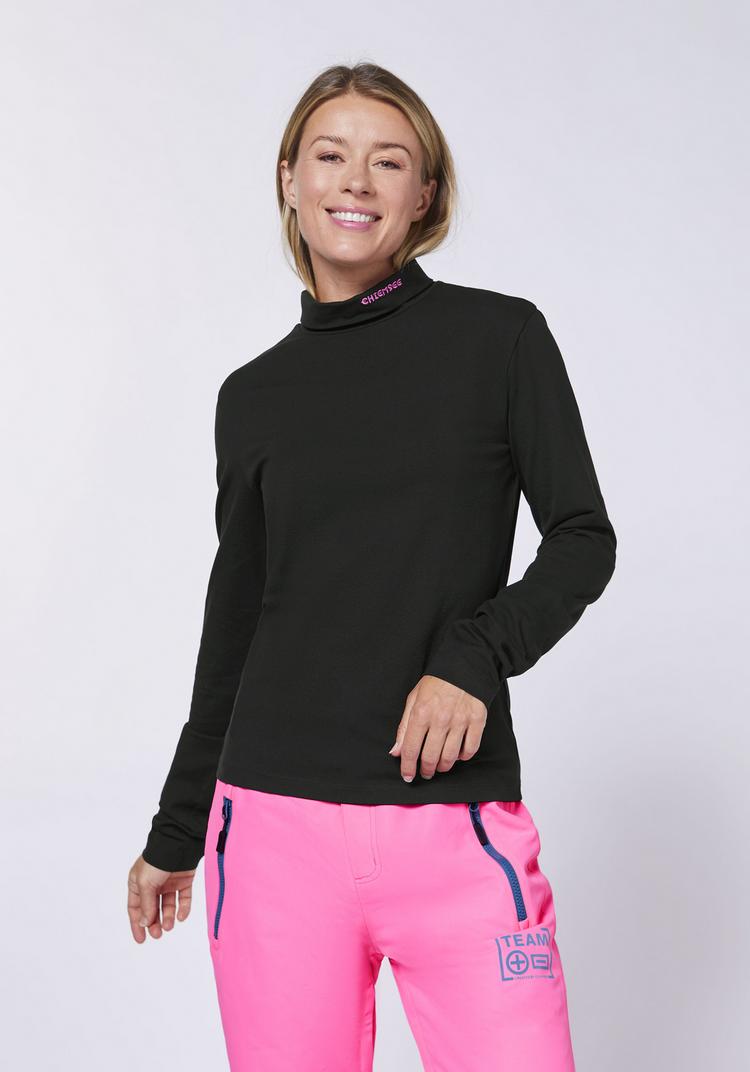 Chiemsee Chiemsee T-Shirt Langarmshirt Damen - 90 Black - 0 | SportScheck