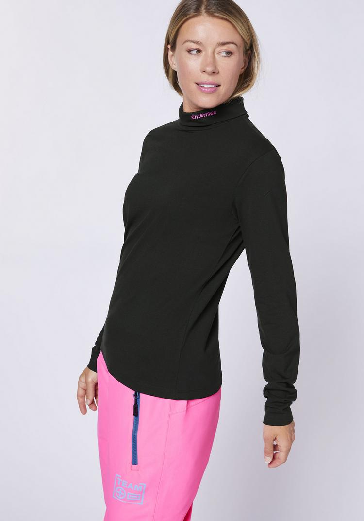 Chiemsee Chiemsee T-Shirt Langarmshirt Damen - 90 Black - 3 | SportScheck