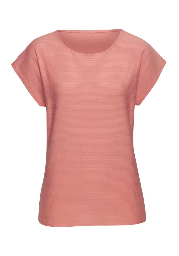 Vivance Vivance Kurzarmshirt T-Shirt Damen - peach - 0 | SportScheck