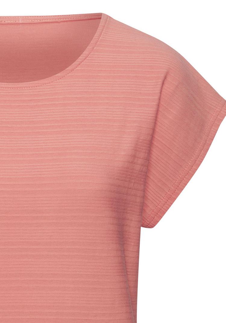 Vivance Vivance Kurzarmshirt T-Shirt Damen - peach - 1 | SportScheck
