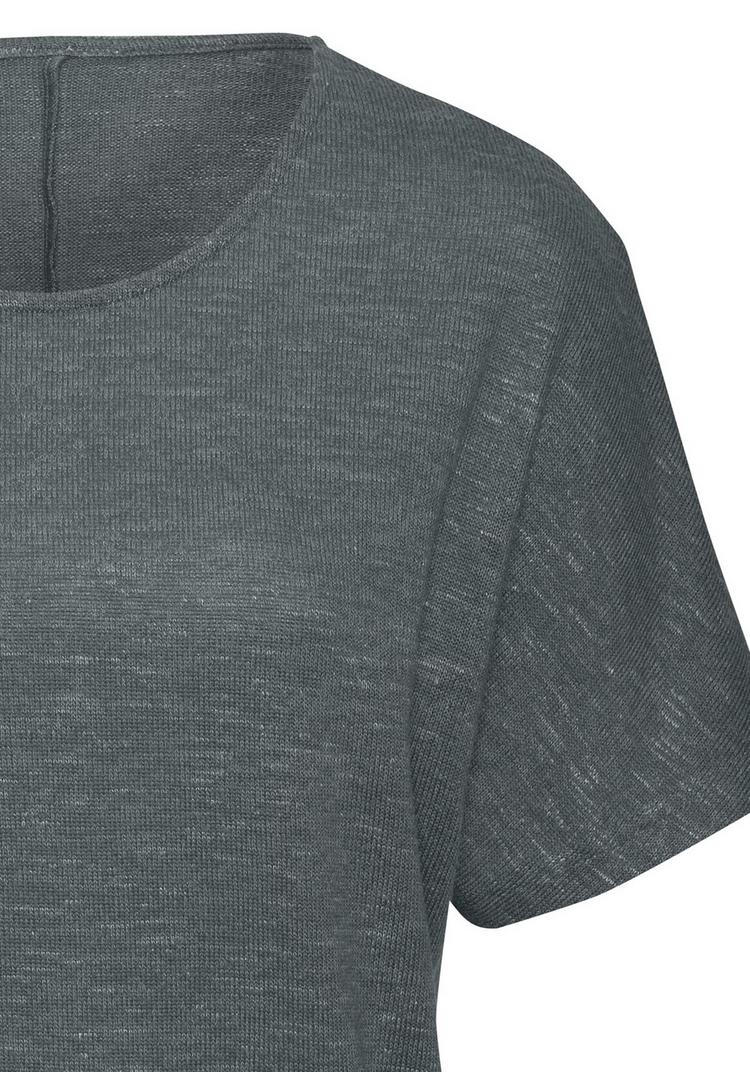Vivance Vivance Kurzarmshirt T-Shirt Damen - graugr&uuml;n - 1 | SportScheck