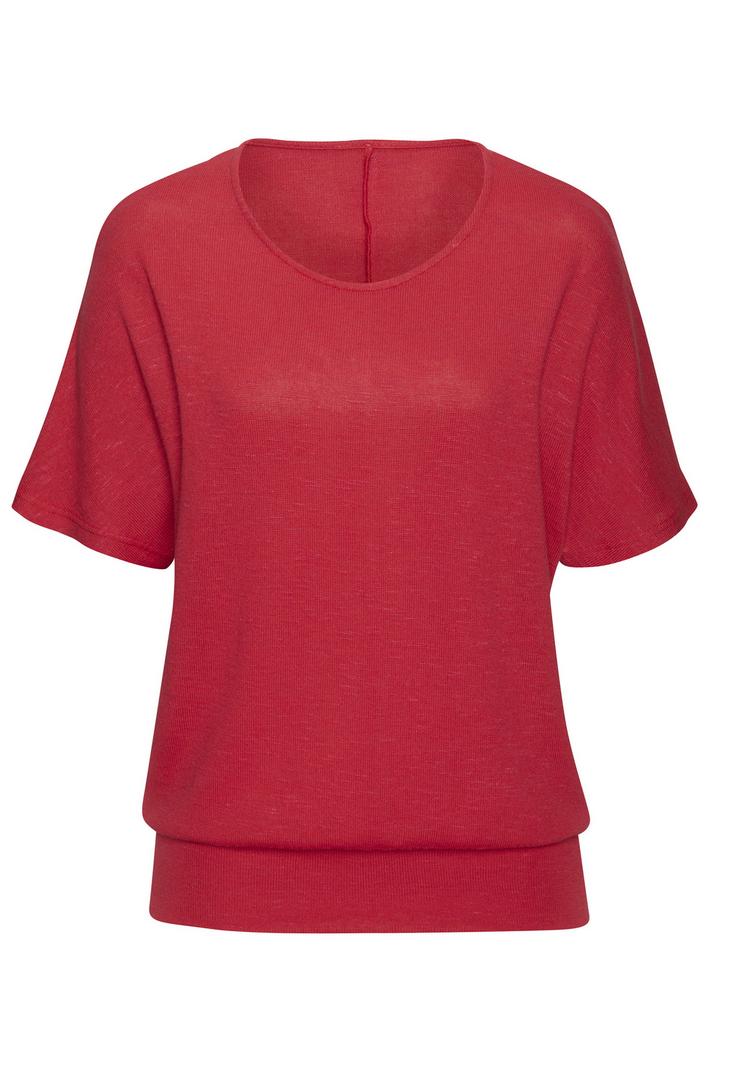 Vivance Vivance Kurzarmshirt T-Shirt Damen - korallenrot - 0 | SportScheck