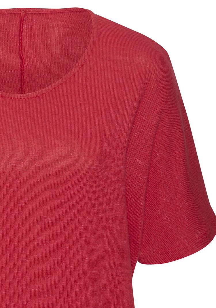 Vivance Vivance Kurzarmshirt T-Shirt Damen - korallenrot - 1 | SportScheck