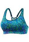 LASCANA Active Sport-BH BH Damen - gr&uuml;n-bunt