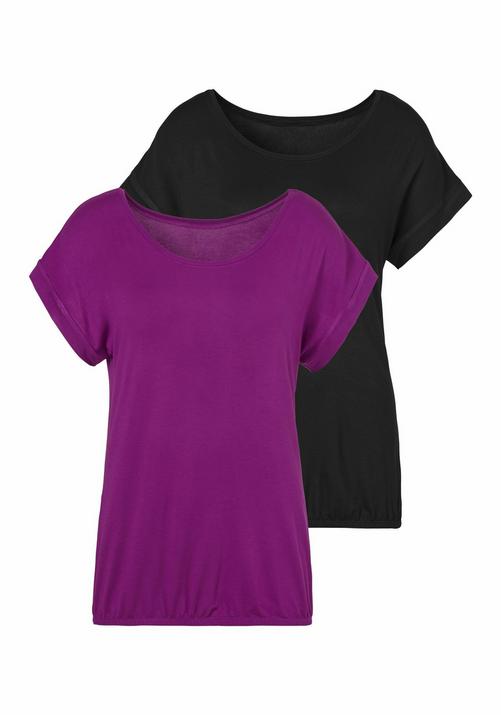 Vivance Kurzarmshirt T-Shirt Damen