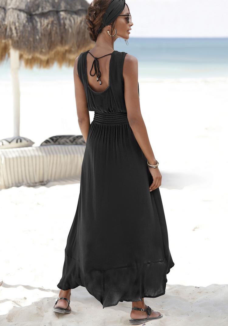 S.OLIVER S.OLIVER Maxikleid Maxikleid Damen - schwarz - 0 | SportScheck
