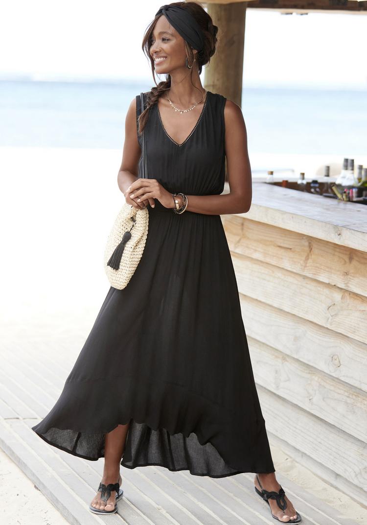 S.OLIVER S.OLIVER Maxikleid Maxikleid Damen - schwarz - 2 | SportScheck
