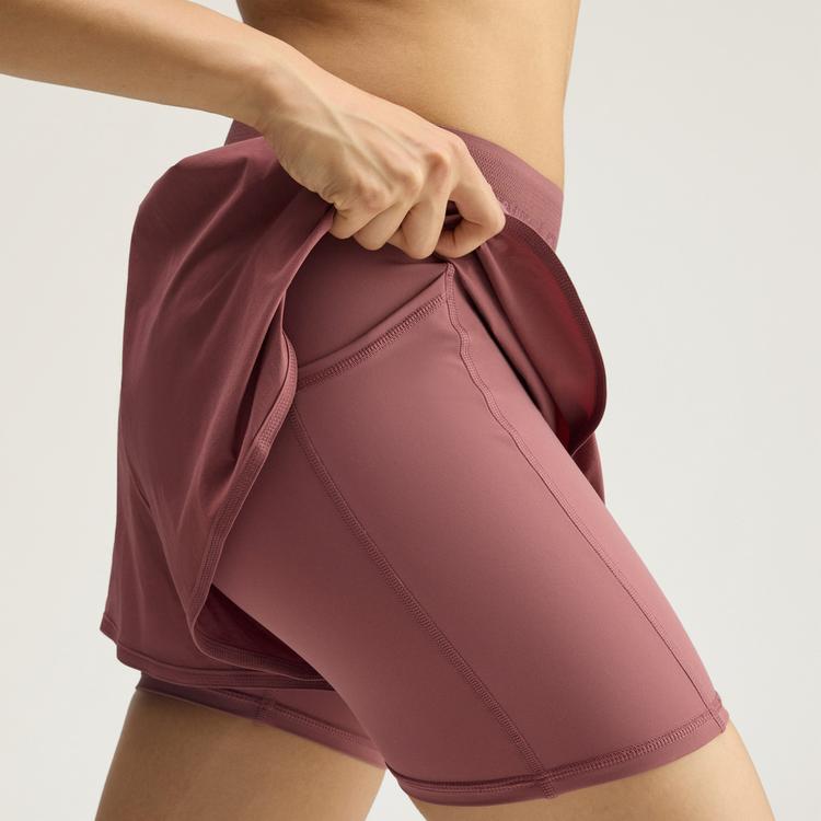 adidas adidas adidas by Stella McCartney Training Funktionsshorts Damen - Burgundy - 0 | SportScheck