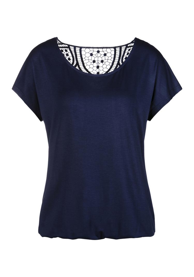 Vivance Vivance Kurzarmshirt T-Shirt Damen - rot, navy - 0 | SportScheck