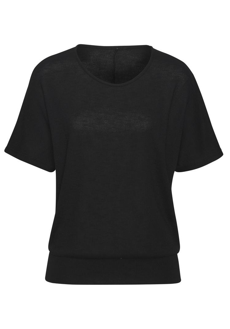 Vivance Vivance Kurzarmshirt T-Shirt Damen - schwarz - 0 | SportScheck