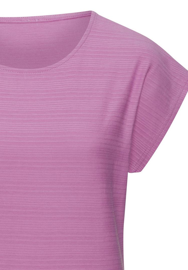 Vivance Vivance Kurzarmshirt T-Shirt Damen - orchidee - 1 | SportScheck