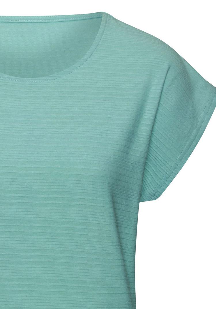 Vivance Vivance Kurzarmshirt T-Shirt Damen - smaragd, navy - 0 | SportScheck