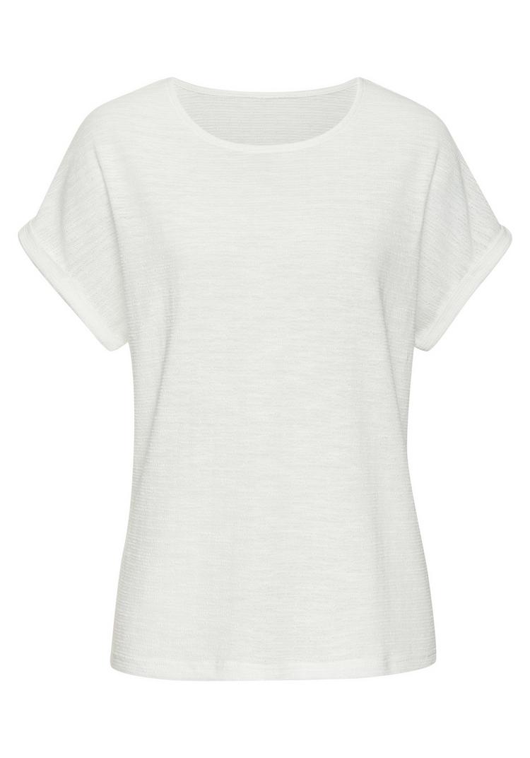 Vivance Vivance T-Shirt T-Shirt Damen - koralle - creme - 2 | SportScheck
