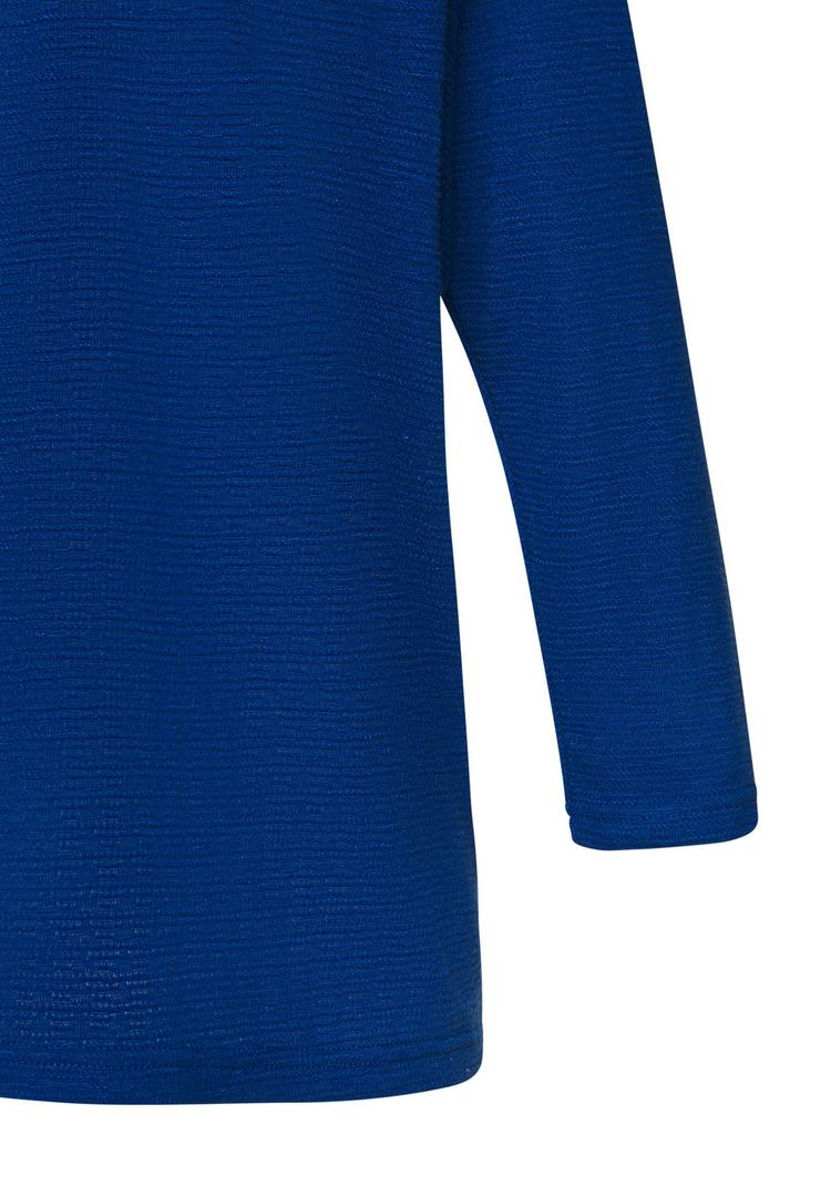 Vivance Vivance Langarmshirt Langarmshirt Damen - royalblau, creme - 0 | SportScheck