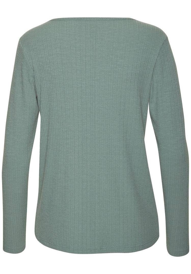 Vivance Vivance Langarmshirt Langarmshirt Damen - eucalyptus - 0 | SportScheck