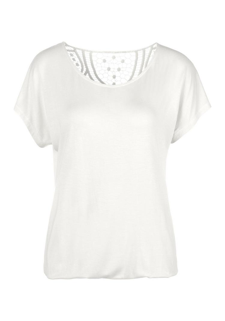 Vivance Vivance Kurzarmshirt T-Shirt Damen - gelb, creme - 1 | SportScheck