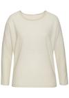 Vivance Langarmshirt Langarmshirt Damen - sand