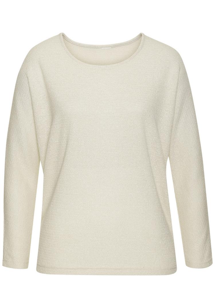 Vivance Vivance Langarmshirt Langarmshirt Damen - sand - 0 | SportScheck