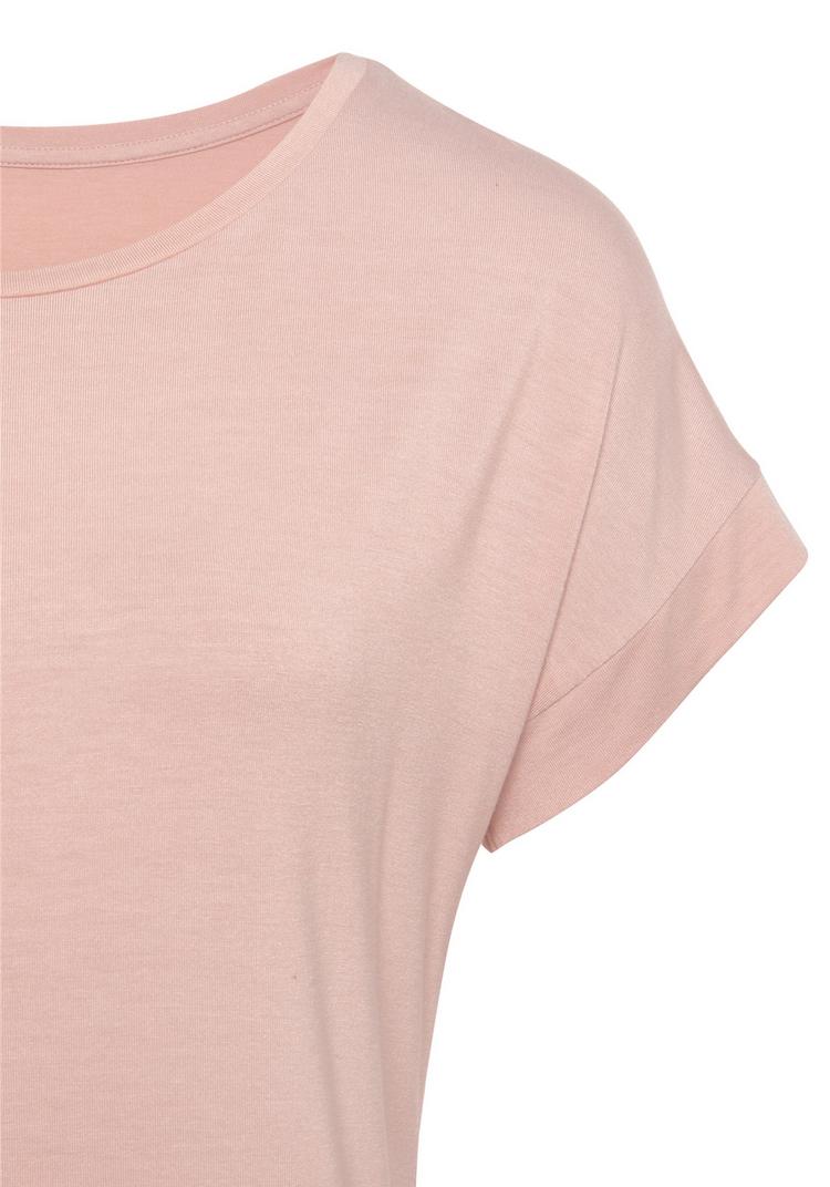 Vivance Vivance Kurzarmshirt T-Shirt Damen - rose, beere - 0 | SportScheck