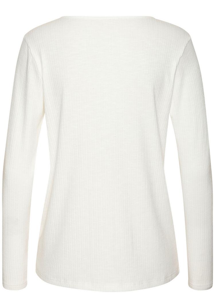 Vivance Vivance Langarmshirt Langarmshirt Damen - creme - 0 | SportScheck