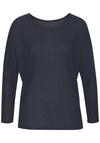 Vivance Langarmshirt Langarmshirt Damen - navy