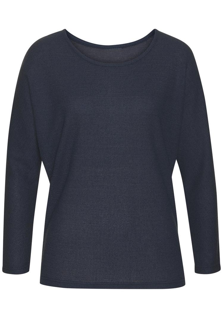 Vivance Vivance Langarmshirt Langarmshirt Damen - navy - 0 | SportScheck