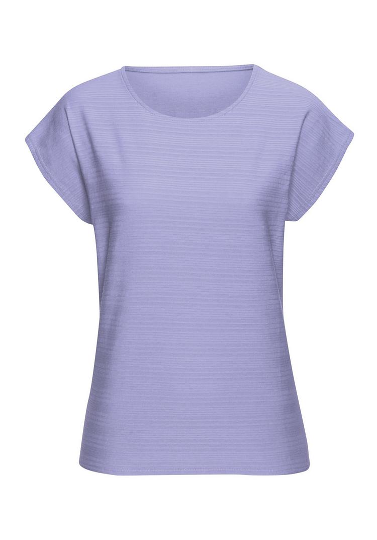 Vivance Vivance Kurzarmshirt T-Shirt Damen - lavendel - 0 | SportScheck