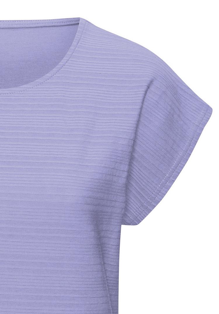 Vivance Vivance Kurzarmshirt T-Shirt Damen - lavendel - 0 | SportScheck