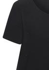 Lascana T-Shirt T-Shirt Damen - schwarz
