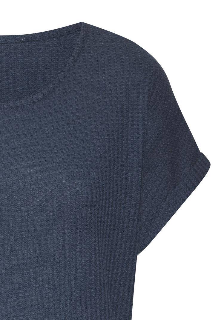 Vivance Vivance Kurzarmshirt T-Shirt Damen - blau - 0 | SportScheck