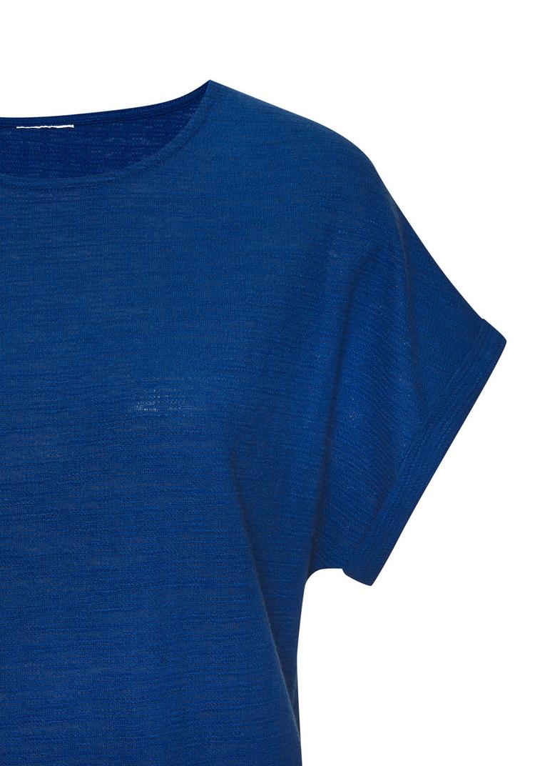 Vivance Vivance T-Shirt T-Shirt Damen - royalblau, creme - 0 | SportScheck