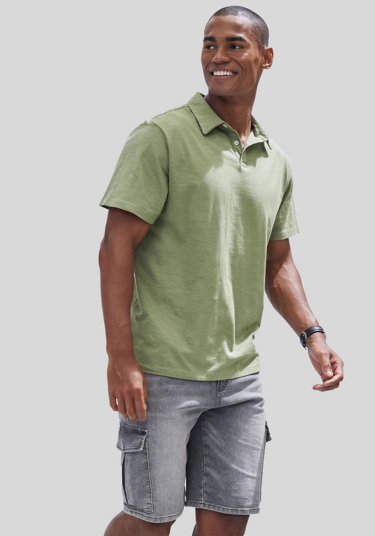 John Devin John Devin Poloshirt Poloshirt Herren - khaki - 0 | SportScheck