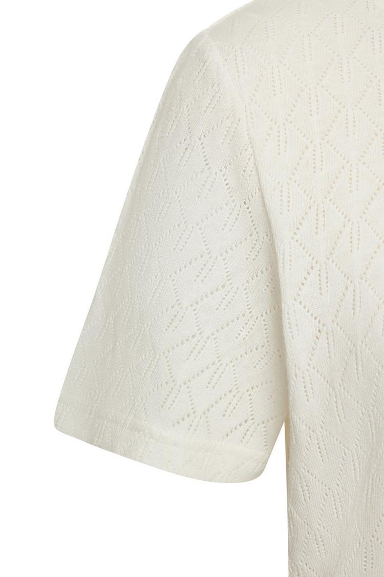 Vivance Vivance Kurzarmshirt T-Shirt Damen - creme - 0 | SportScheck