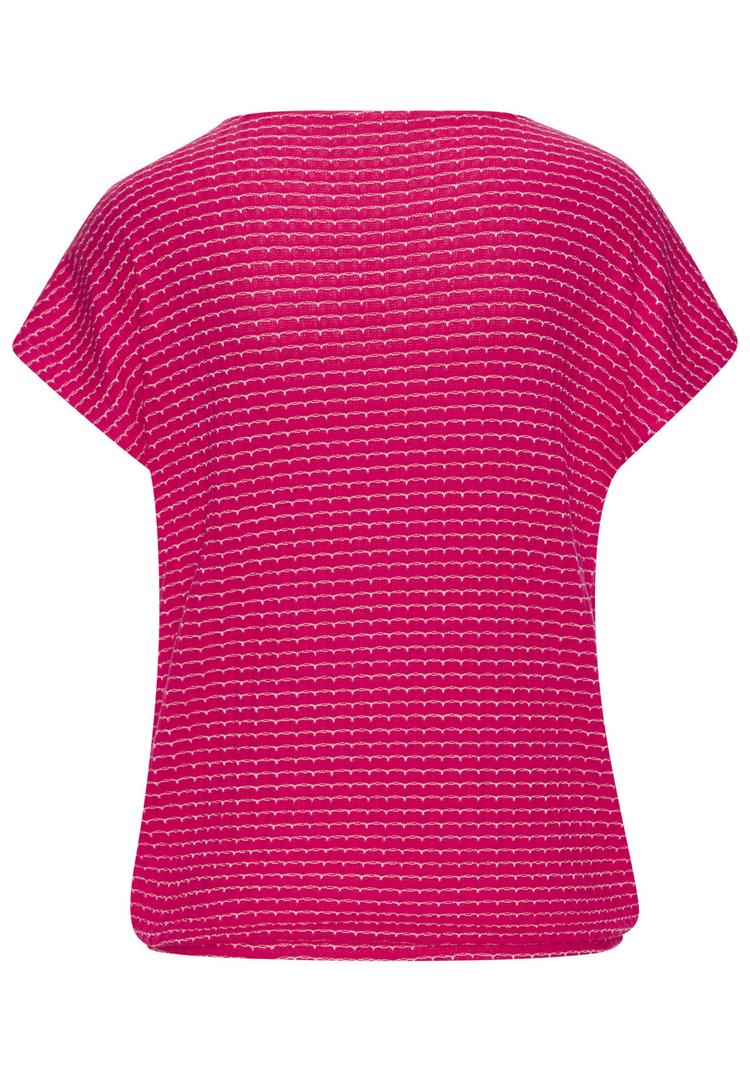Vivance Vivance Kurzarmshirt T-Shirt Damen - koralle - creme - 0 | SportScheck