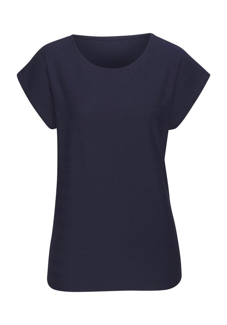 Vivance Vivance Kurzarmshirt T-Shirt Damen - navy - 0 | SportScheck