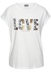 VENICE BEACH Kurzarmshirt T-Shirt Damen - wei&szlig;